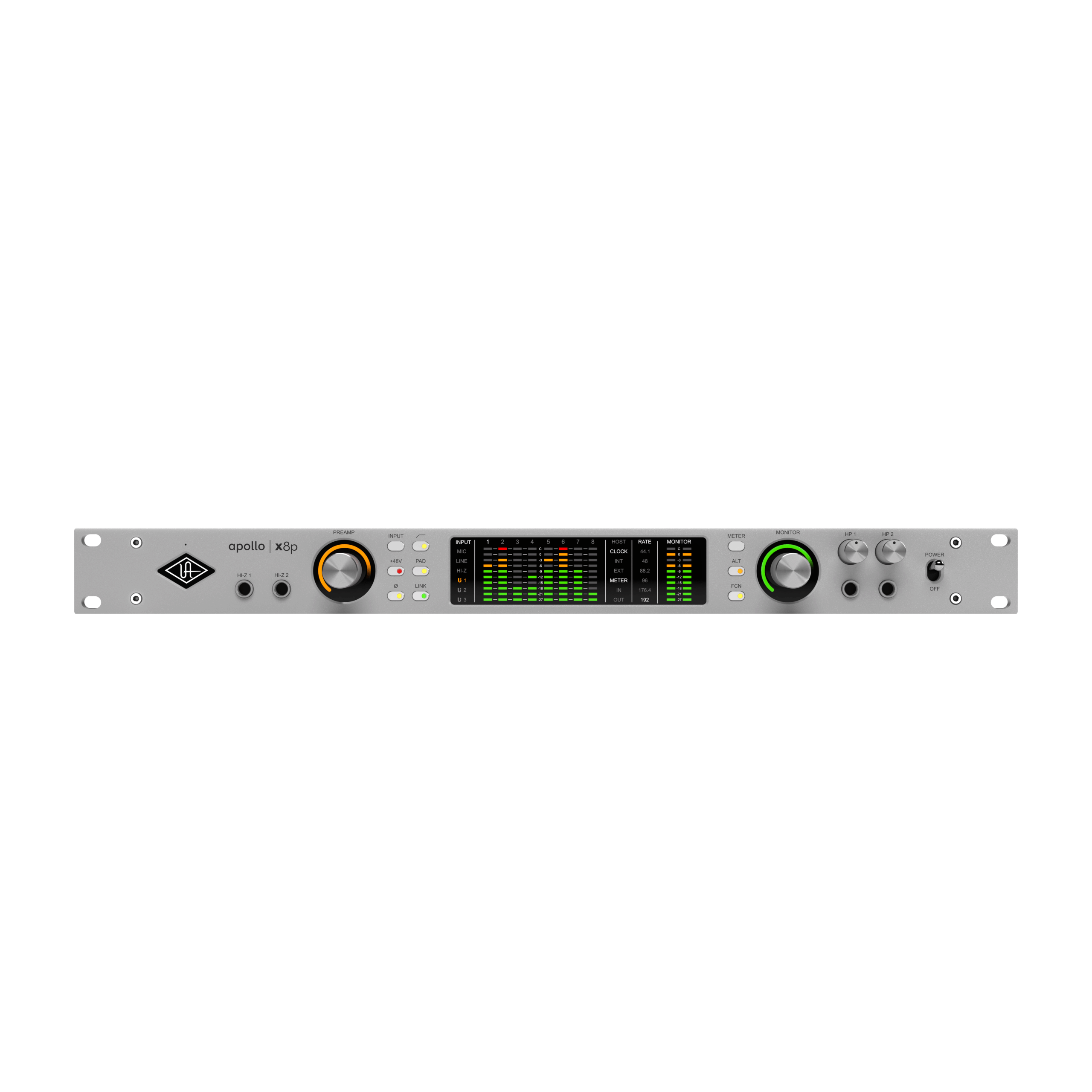 Universal Audio Apollo x8p with UAD Analog Classics Pro GEN 2