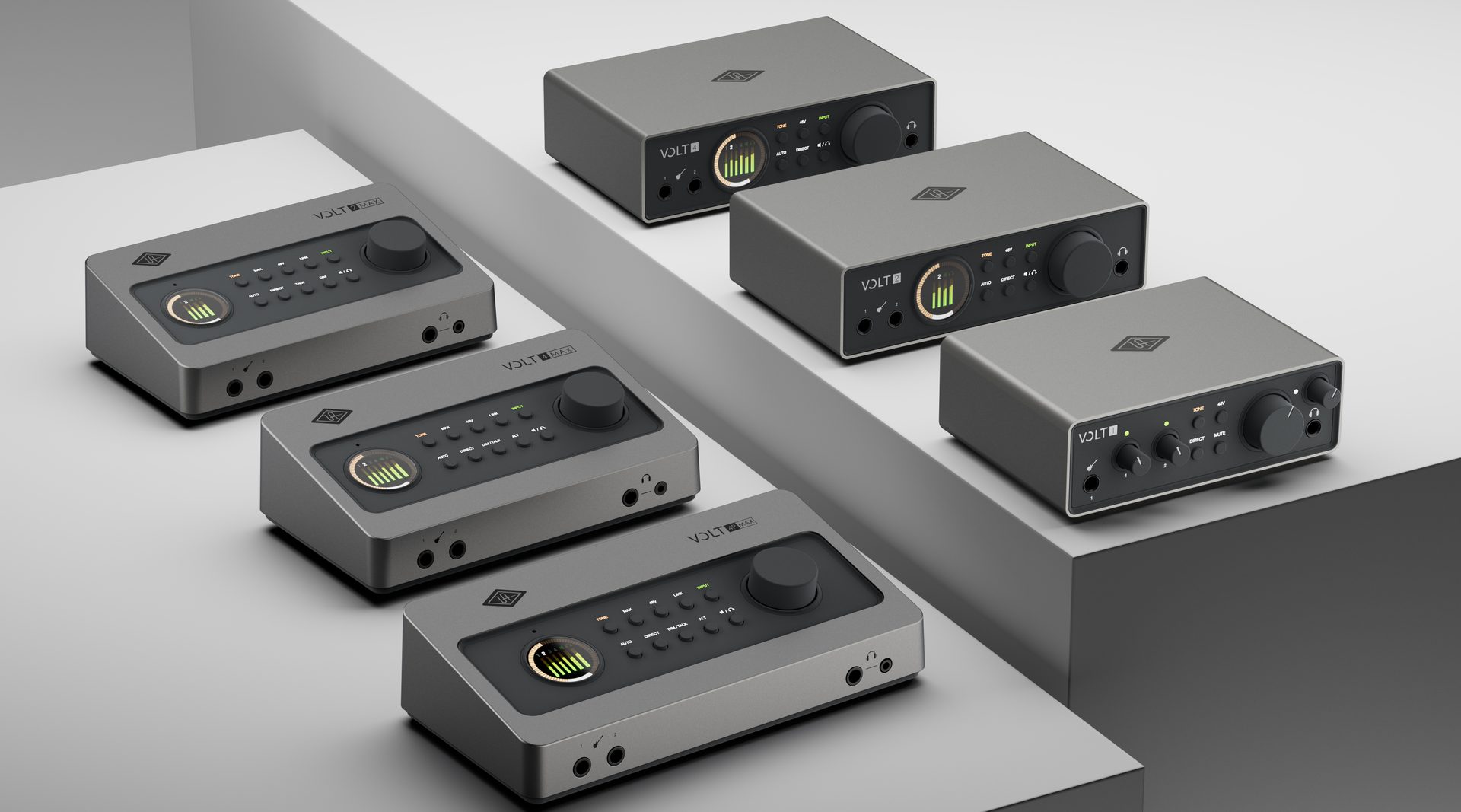 Linha completa de interfaces Universal Audio Volt Gen 2 e Volt Max